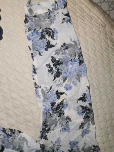 Floral Print Button-Up Tunic