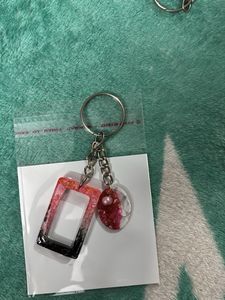 Resin Keychain with Charms wit