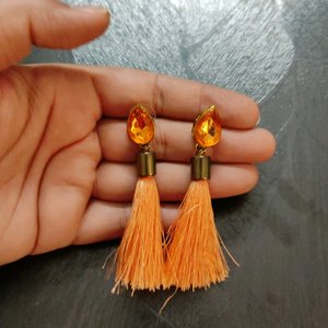 Brand new kundan  earrings nd bracelete