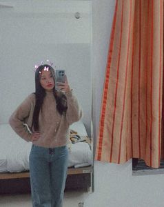 Vintage Wash Wide Leg Jeans
