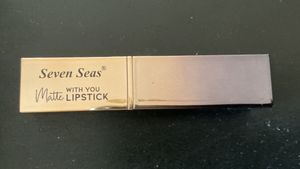 seven seas matte finish lipstick in shade 608 monz
