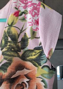 Floral Print Fit &amp; Flare mini Dress