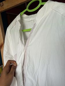 Chic White Oversized Shirt