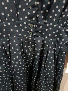 POLKA DOT MAXI DRESS
