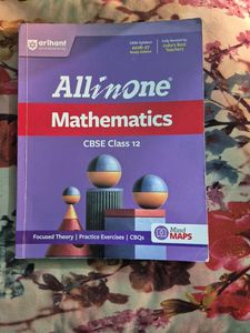 Arihant All in One Mathematics Class 12