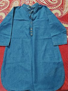 SAAKAA Denim Tunic Dress - Casual Chic