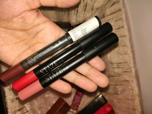 Assorted Lipsticks and Liners Collection