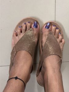 Sparkly Flip-Flops