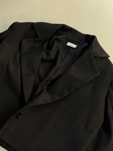 Crop Black Blazer