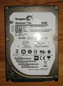 Seagate Momentus Thin 500GB HDD