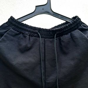 Black  Relaxed Fit Pants