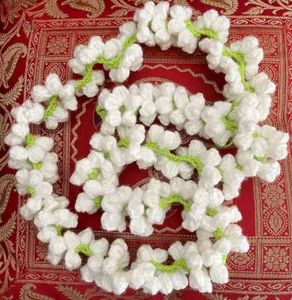 Jasmine Crochet Gajra handmade