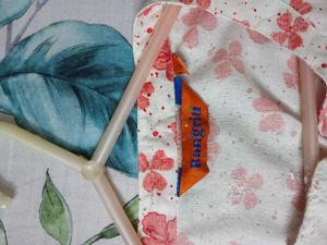 Pink Floral Kurta with legging