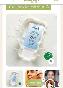 Vilvah Skin Finish Sunscreen SPF 50
