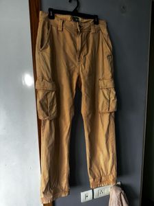 H&amp;M Cargo Light Orange colour 32Size