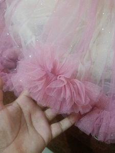 Baby Girl Pink Tulle Party Dress