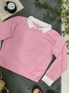 Pink Long Sleeve Top