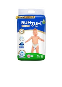 Bumtum Regular Baby Diaper Pant - XL 54 Pieces