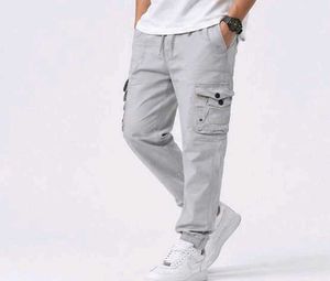 Grey cargo pant