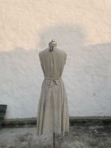 Floral Button-Down Midi Dress