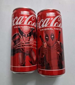 Coca Cola Marvel Cans