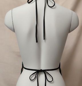 Y2K chatpate ethnic backless party top