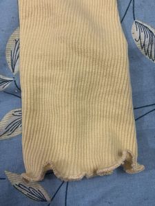 Asymmetrical Lettuce Hem Top