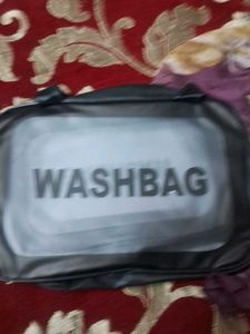 Black Wash Bag for Travel