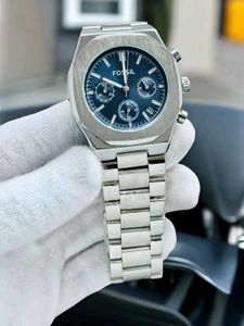 Fossil Chronograph Watch - Blue Dial MENS PREMIUM