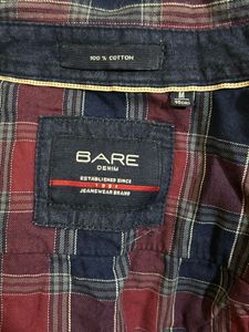 bare denim original Men's Plaid Button-Down Shirt