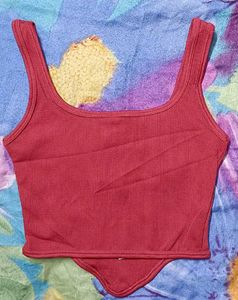 Set of Two Corset Style CropTop