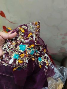 New plazo set party wear heavy dupatta