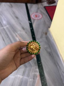 Green Cocktail Ring