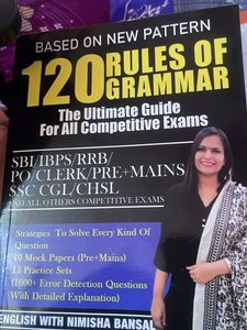 120 Rules of Grammar for Competitive Exams