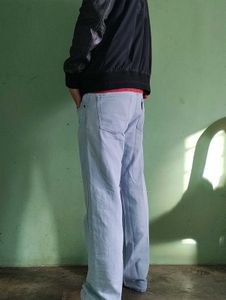Light Blue Wide Leg Jeans