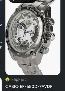This is a Casio Edifice Chronograph (Model: EF-550