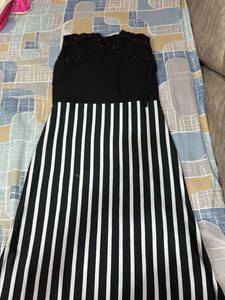 Striped Sleeveless Dress