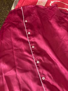 Satin night dress