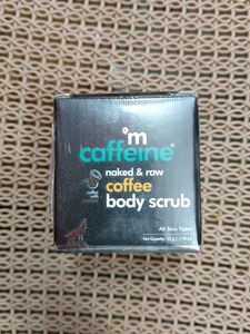 mCaffeine Naked & Raw Coffee Body Scrub
