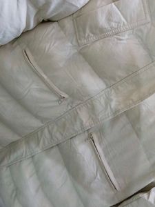 Cream Puffer Coat