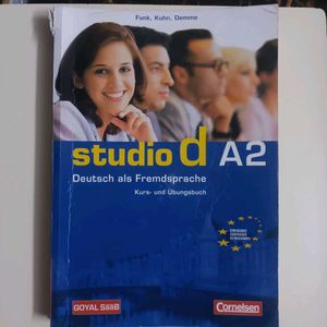 USED 3 books: Studio d A2 German Language Textbook