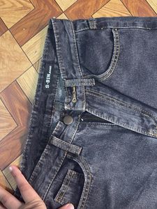 Women's Dark Wash Wide Leg Jeans
