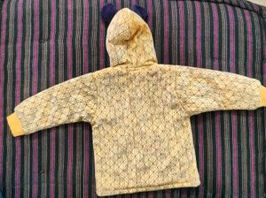 Cute Bear Embroidered Baby Hoodie