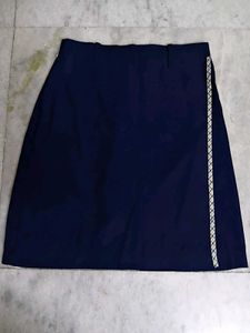 Dark Blue New School Skirt