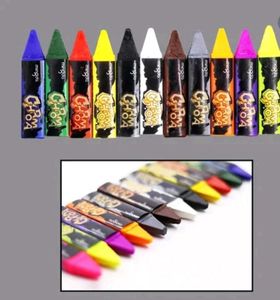 6 face painting crayons