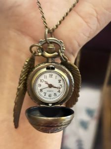 Harry Potter Pocket Watch Necklace
