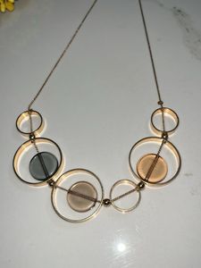 Elegant Circle Pendant Necklace