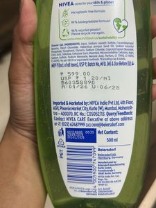 Nivea Shower Gel Lemon &amp; Oil
