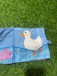 Cute Chick &amp; Frog Cloth Book
