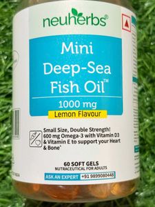 Neuherbs Mini Deep-Sea Fish Oil pack of 1